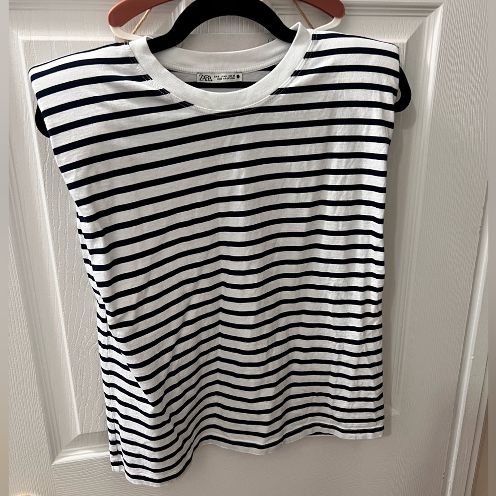Zara shoulder pads top size S